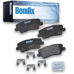 Order Rear Premium Ceramic Pads by BENDIX - CFC1659 For Your Vehicle