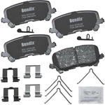 Order Rear Premium Ceramic Pads by BENDIX - CFC1724 For Your Vehicle