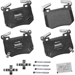 Order Rear Premium Ceramic Pads by BENDIX - CFC2144 For Your Vehicle