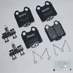 Order Rear Premium Ceramic Pads by BENDIX - CFC771 For Your Vehicle