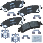 Order Rear Premium Ceramic Pads by BENDIX - CFC792HD For Your Vehicle