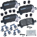 Order Rear Premium Ceramic Pads by BENDIX - CFC828 For Your Vehicle
