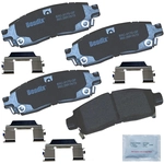 Order Rear Premium Ceramic Pads by BENDIX - CFC883 For Your Vehicle