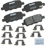 Order Plaquettes de frein arrière en céramique qualité supérieur de BENDIX - CFC905 For Your Vehicle
