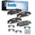 Order Rear Premium Ceramic Pads by BENDIX - CFC922 For Your Vehicle