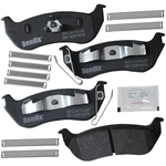 Order Rear Premium Ceramic Pads by BENDIX - CFC981 For Your Vehicle