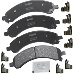 Order Rear Premium Ceramic Pads by BENDIX - CFC989 For Your Vehicle