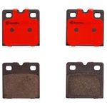 Order Rear Premium Ceramic Pads by BREMBO - P02001N For Your Vehicle