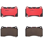 Order Plaquettes de frein arrière en céramique qualité supérieur par BREMBO - P09004N For Your Vehicle