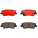 Order Plaquettes de frein arrière en céramique qualité supérieur par BREMBO - P09023N For Your Vehicle