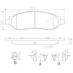 Order Plaquettes de frein arrière en céramique qualité supérieur by BREMBO - P24118N For Your Vehicle