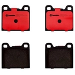 Order Rear Premium Ceramic Pads by BREMBO - P86002N For Your Vehicle