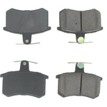 Order Plaquettes de frein arrière en céramique qualité supérieur par CENTRIC PARTS - 301.02280 For Your Vehicle