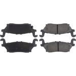 Order Rear Premium Ceramic Pads by CENTRIC PARTS - 301.11200 For Your Vehicle