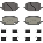Order Rear Premium Ceramic Pads by WAGNER - OEX2231 For Your Vehicle