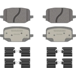 Order Rear Premium Ceramic Pads by WAGNER - OEX2232 For Your Vehicle