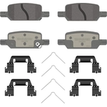 Order Rear Premium Ceramic Pads by WAGNER - OEX2370 For Your Vehicle