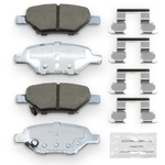 Order Rear Premium Galvanized Pads by NRS BRAKE - NC1033 For Your Vehicle