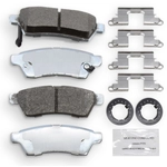 Order NRS BRAKE - NS1100 - Premium Galvanized Disc Brake Pad Set For Your Vehicle