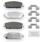 Order Rear Premium Galvanized Pads by NRS BRAKE - NS1194 For Your Vehicle