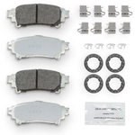 Order Rear Premium Galvanized Pads by NRS BRAKE - NS1391 For Your Vehicle