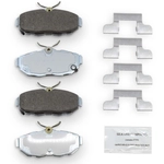 Order Rear Premium Galvanized Pads by NRS BRAKE - NS1465 For Your Vehicle