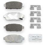 Order Rear Premium Galvanized Pads by NRS BRAKE - NS1468 For Your Vehicle