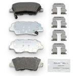 Order NRS BRAKE - NS1544 - Premium Galvanized Disc Brake Pad Set For Your Vehicle