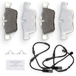 Order NRS BRAKE - NS1762 - Premium Galvanized Disc Brake Pad Set For Your Vehicle