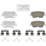 Order Rear Premium Galvanized Pads by NRS BRAKE - NS1812 For Your Vehicle