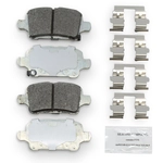 Order NRS BRAKE - NS1857 - Premium Galvanized Disc Brake Pad Set For Your Vehicle