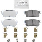 Order Rear Premium Galvanized Pads by NRS BRAKE - NS2200 For Your Vehicle