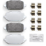 Order Rear Premium Galvanized Pads by NRS BRAKE - NS2232 For Your Vehicle