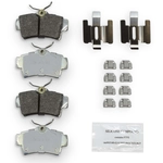 Order Rear Premium Galvanized Pads by NRS BRAKE - NS627 For Your Vehicle