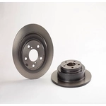 Order Rear Premium Rotor by BREMBO - 08.6897.11 For Your Vehicle