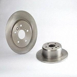 Order Rear Premium Rotor by BREMBO - 08.7018.10 For Your Vehicle