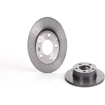 Order Rear Premium Rotor by BREMBO - 08.7165.1X For Your Vehicle