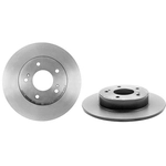 Order Rear Premium Rotor by BREMBO - 08.8065.11 For Your Vehicle