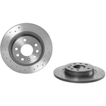 Order Rear Premium Rotor by BREMBO - 08.9511.1X (1 Qty) For Your Vehicle