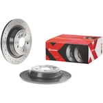 Order Rear Premium Rotor by BREMBO - 08.A540.1X (1 Qty) For Your Vehicle