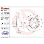 Order Rear Premium Rotor by BREMBO - 08.B271.11 For Your Vehicle