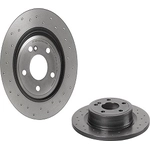 Order Rear Premium Rotor by BREMBO - 08.B348.4X For Your Vehicle