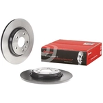 Order Rear Premium Rotor by BREMBO - 08.D060.11 For Your Vehicle