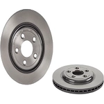 Order Rear Premium Rotor by BREMBO - 09.7911.21 For Your Vehicle