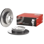 Order Rear Premium Rotor by BREMBO - 09.8969.21 For Your Vehicle