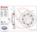 Order Rear Premium Rotor by BREMBO - 09.A190.13 (1 Qty) For Your Vehicle