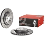 Order Rear Premium Rotor by BREMBO - 09.A818.21 (1 Qty) For Your Vehicle