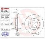 Order Rear Premium Rotor by BREMBO - 09.A972.11 For Your Vehicle