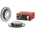 Order Rear Premium Rotor by BREMBO - 09.R121.11 For Your Vehicle