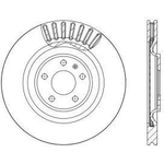 Order Rear Premium Rotor by CENTRIC PARTS - 125.33155 For Your Vehicle
